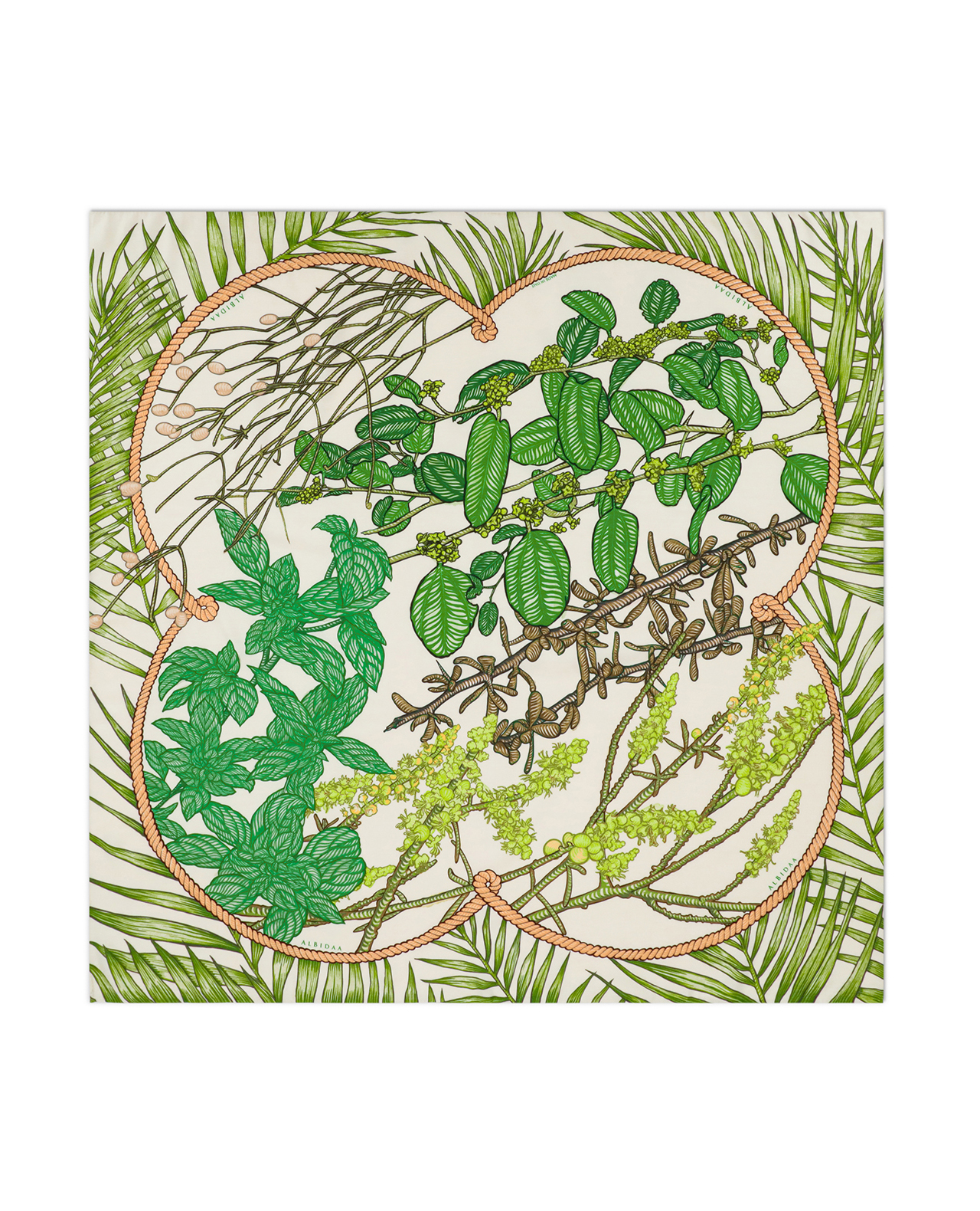 Alroda – White Silk Wool