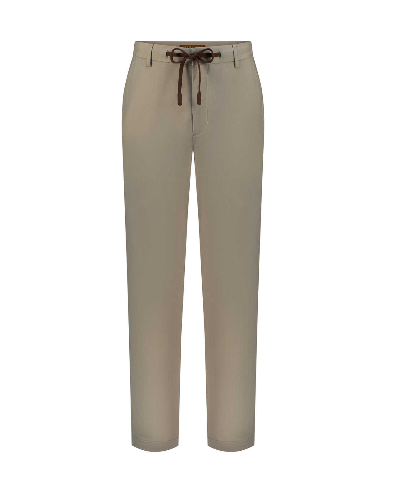 Khaki Drawstring Chino Pants – II