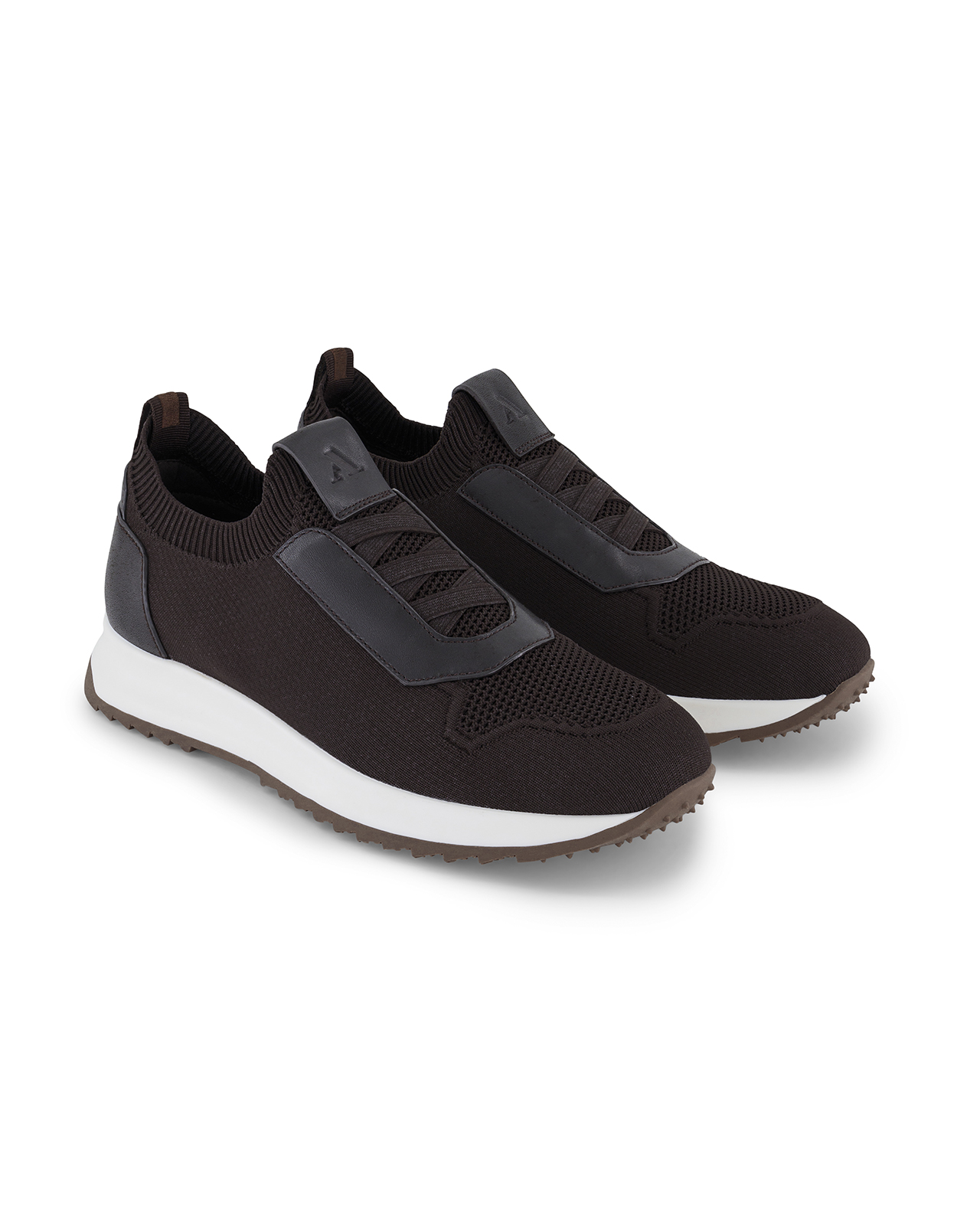 Slip On Sneakers – Dark Brown