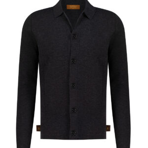 Merino Wool Cardigan – Grey