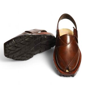 Artisan Handmade Mustard Norozi Chappal with Double Sole...