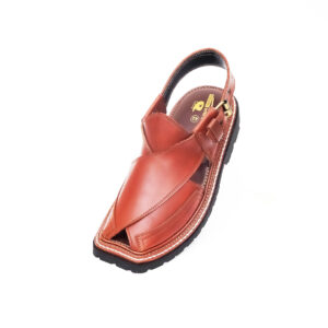 Rugged Mustard Peshawari Chappal with Vibram Sole 09 4