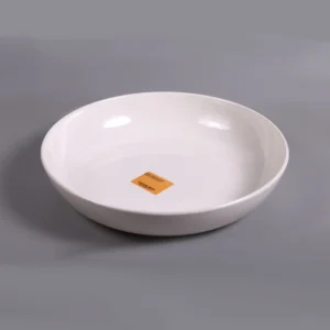 BOWL SERVING LARGE MOON PEARL WHITE – Opulent