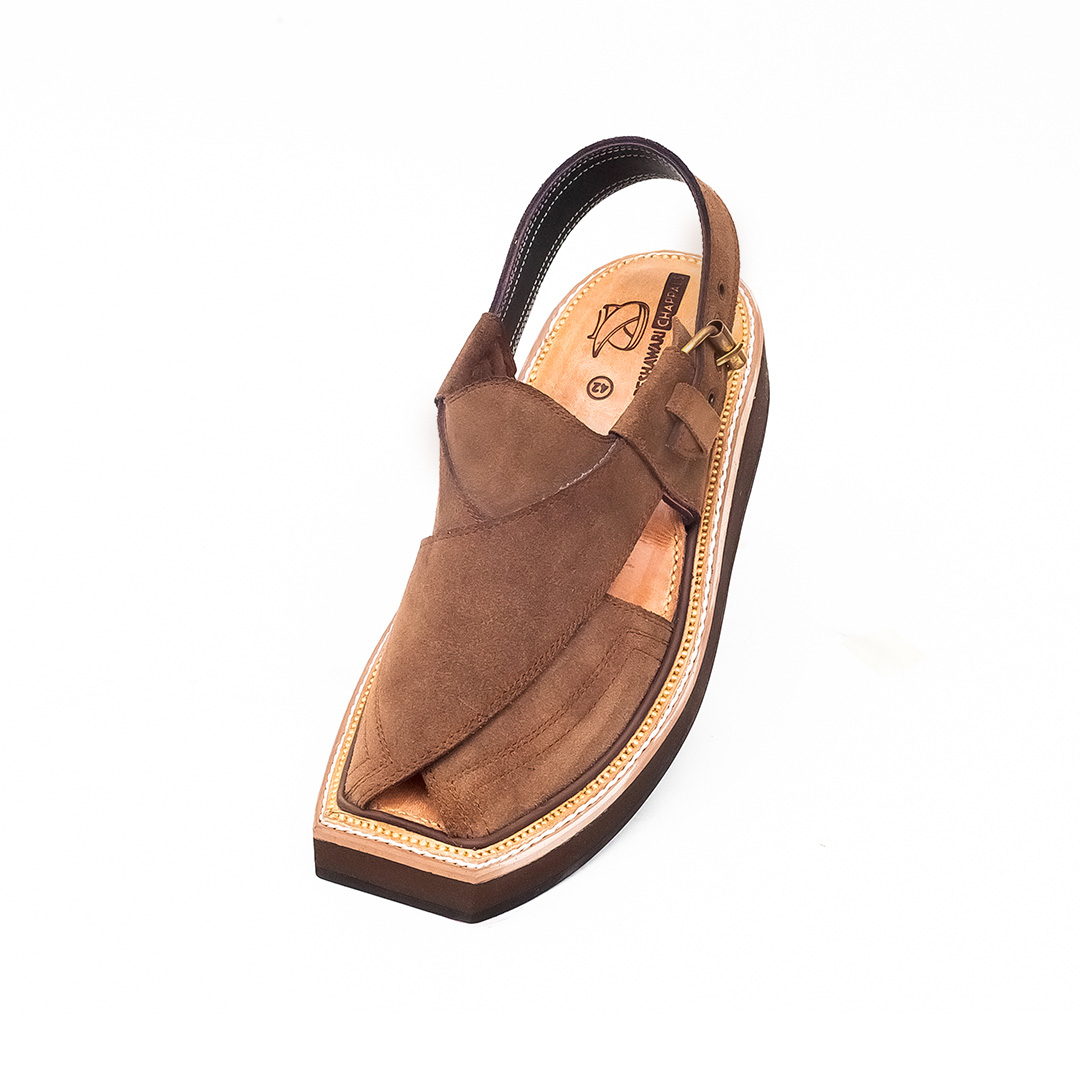 Artisan Suede Kaptaan Chappal 09 05 Peshawari Chappal