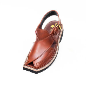 Classic Mustard Peshawari Chappal with Vibram Sole 09 7