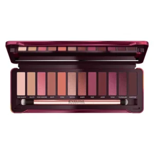 Luxury EVELINE RUBY GLAMOUR EYESHADOW PALETTE