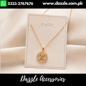 Opulent Branded Gold Plated Necklace