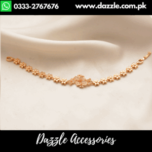 Sparkling Gold Plated Chain Bracelet