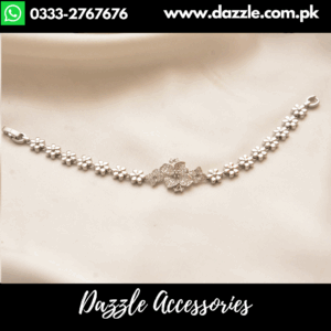 Sparkling Gold Plated Silver Chain Bracelet