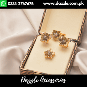 Lajwanti Gold plated Combo Set – Sparkling Jewelry