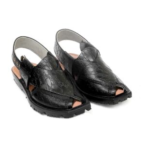 Rugged Printed Norozi Chappal with China Cut Shape 09 Pes...