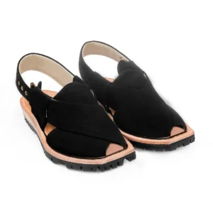 Elegant Suede Leather Norozi Chappal 09 Peshawari Chappal