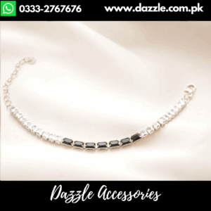 Captivating Silver Black bracelet