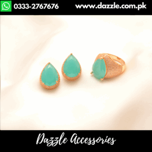 Sparling Mint gem Combo – Elegant Jewelry