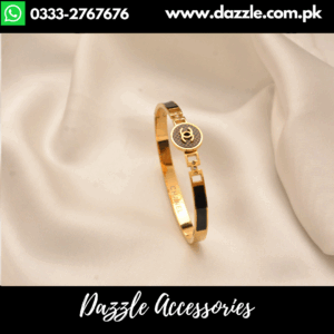 Glamorous Vintage Brown Stainless Steel Bracelet