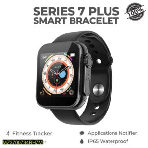 7 Plus Smart Bracelet Black – Deluxe
