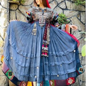 Turquoise Majesty Ensemble – Exquisite Dress