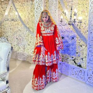 Ruby and Gold Glamour – Prestige Dress