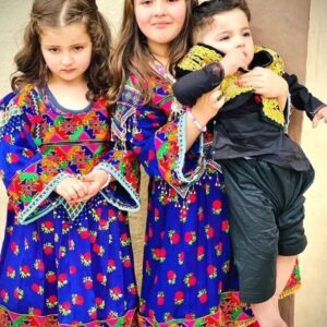 Opulent Gul Ghotai Afghan Kid Dress