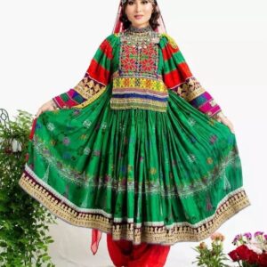 Prestige Floral Fusion Afghan Dress