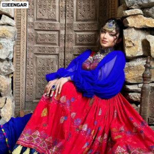 Rouge Rose Afghan Attire – Deluxe Dress
