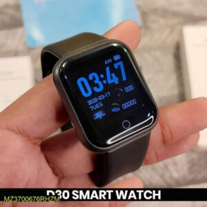 D30 Bluetooth Smart Watch Black – Premium