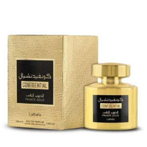 Lattafa Confidential Private Gold – Sensual Perfume