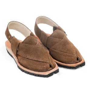 Premium Suede Norozi Chappal with Double Sole 09 4 Peshaw...
