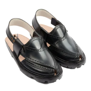 Heritage Handmade Brock Quetta Norozi Leather Chappal 09...